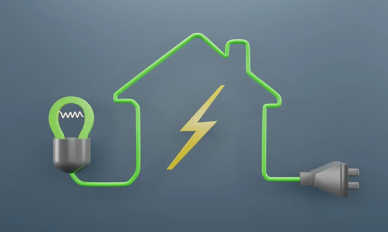 La consommation moyenne électrique d'une maison en France