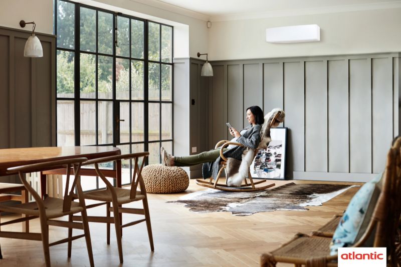 Gamme Multisplit Takao et console double-flux par Atlantic